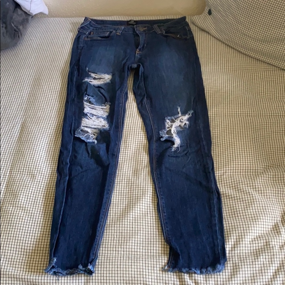 Just Black distressed jeans